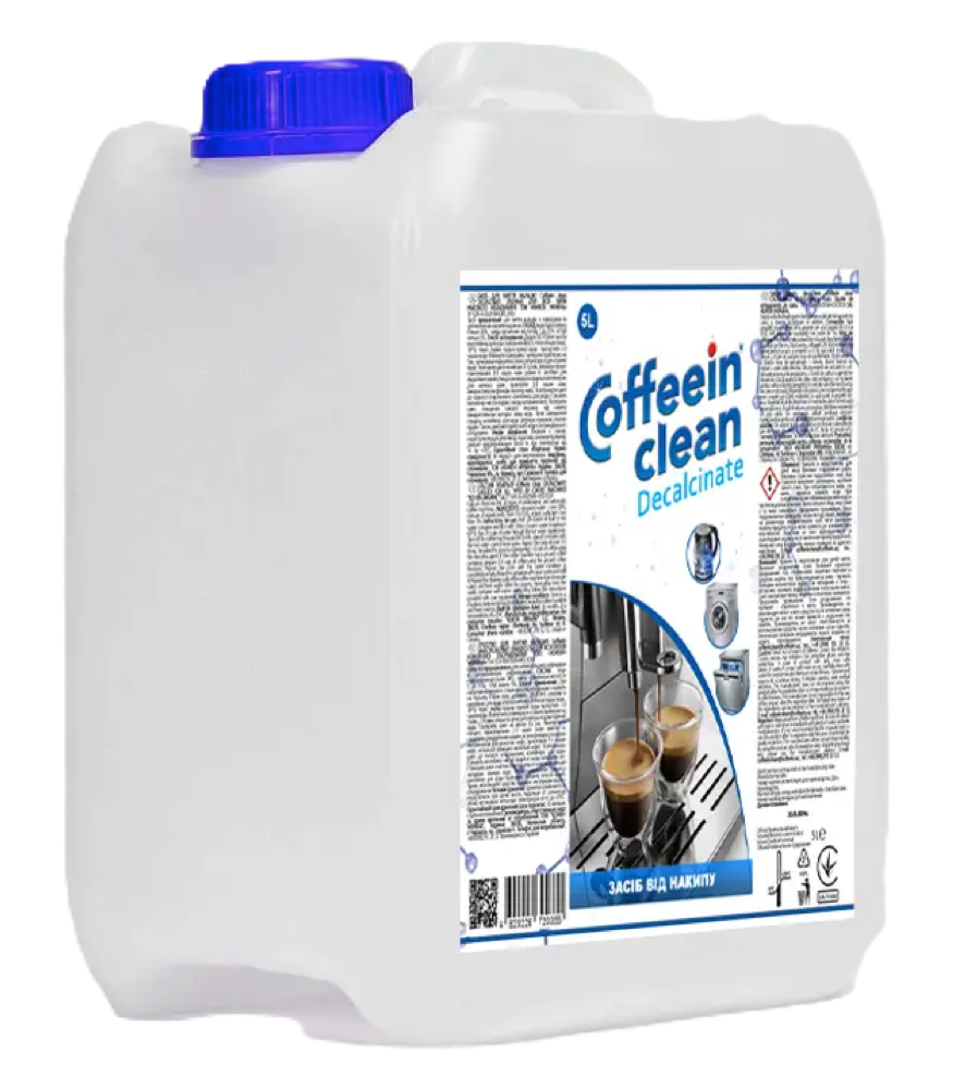 Coffeein clean DECALCINATE 5 L – Lichid p/u decalcinare aparatelor de cafea