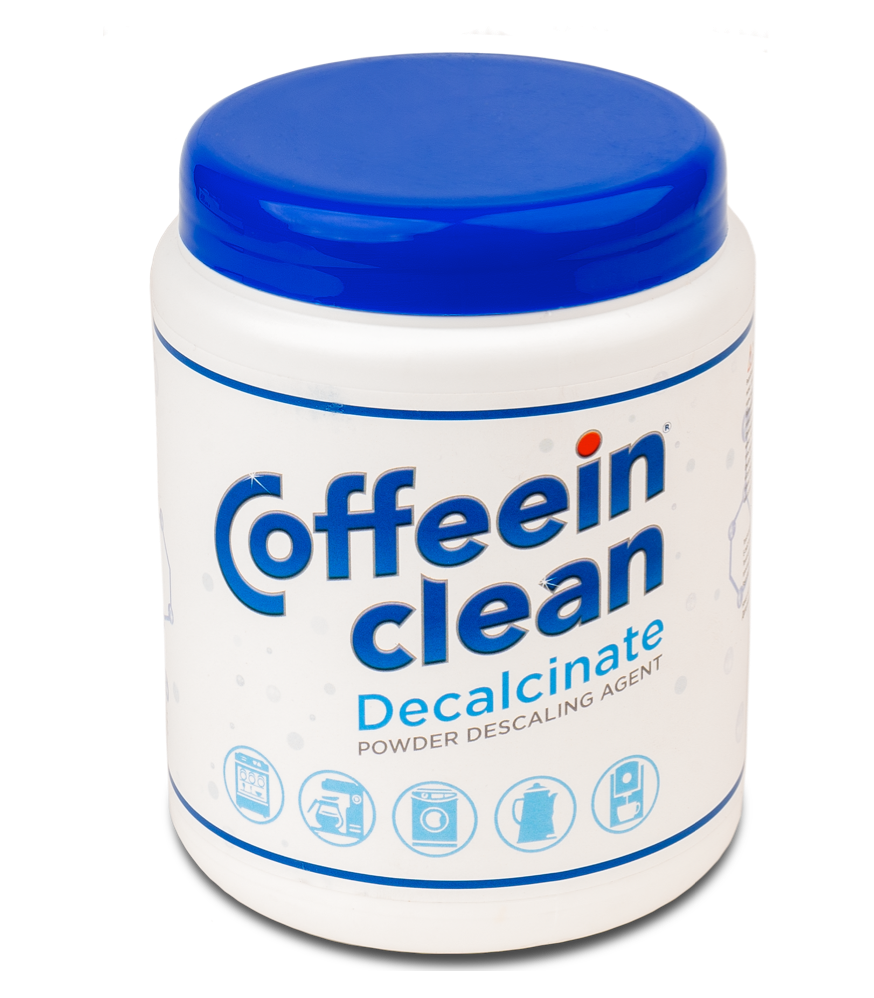 Coffeein clean DECALCINATE 900g – Praf p/u decalcinarea aparatelor de cafea